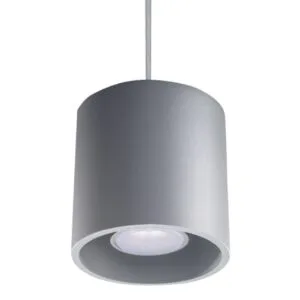 Orbis Pendant Light - Grey Industrial Pendant Lights Great Lighting UK Ltd