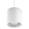 Pendant Lamp Orbis 1 White Modern Single Pendants Great Lighting UK Ltd