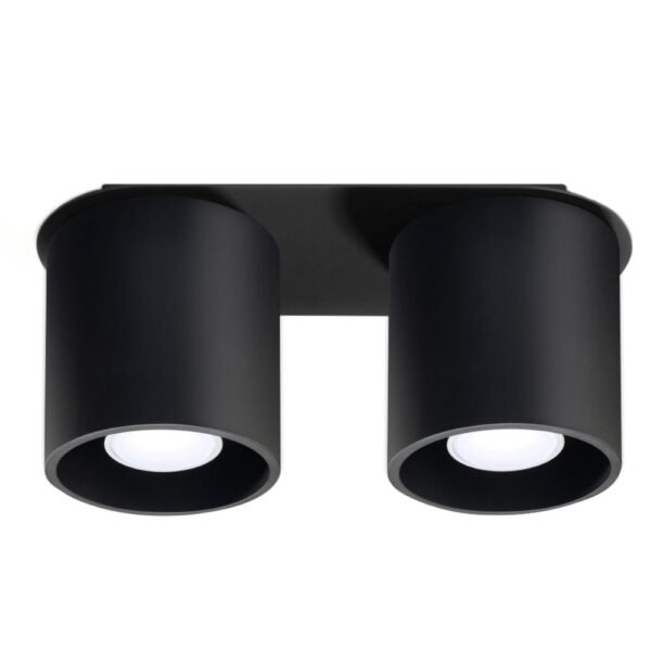Ceiling Lamp Orbis 2 Black Modern Ceiling Lights Great Lighting UK Ltd