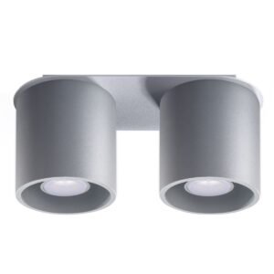 Ceiling Lamp Orbis 2 Grey Modern Ceiling Lights Great Lighting UK Ltd