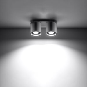 Ceiling Lamp Orbis 2 Grey Cluster Ceiling Lights Great Lighting UK Ltd