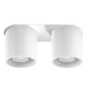 Orbis Twin Ceiling Downlight - White 2 Light Spotlight Great Lighting UK Ltd