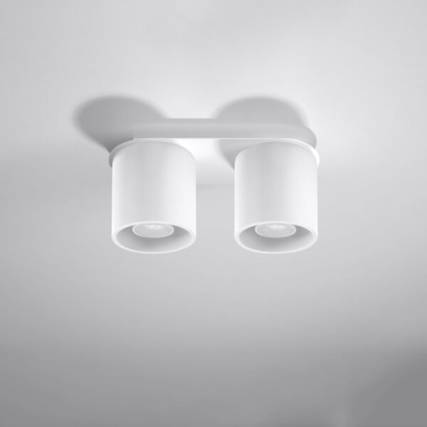 Ceiling Lamp Orbis 2 White Modern Ceiling Lights Great Lighting UK Ltd