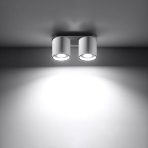 Ceiling Lamp Orbis 2 White Cluster Ceiling Lights Great Lighting UK Ltd