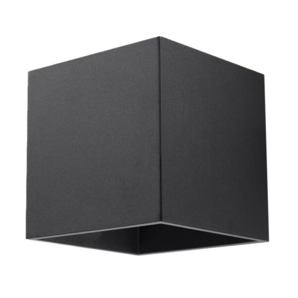 Wall Lamp Quad 1 Black Modern Indoor Wall Lights Great Lighting UK Ltd