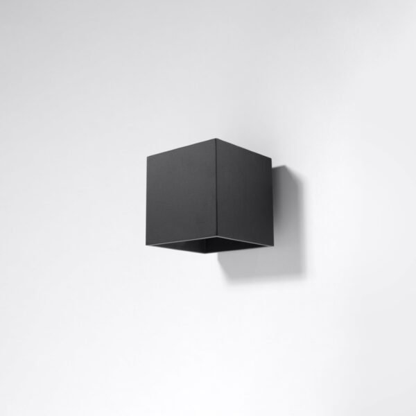 Wall Lamp Quad 1 Black Modern Indoor Wall Lights Great Lighting UK Ltd