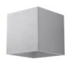 Wall Lamp Quad 1 Grey Box Wall Lights Great Lighting UK Ltd