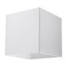 Wall Lamp Quad 1 White Box Wall Lights Great Lighting UK Ltd