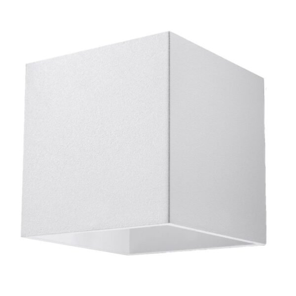 Wall Lamp Quad 1 White Box Wall Lights Great Lighting UK Ltd