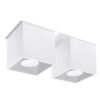 Ceiling Lamp Quad 2 White Cluster Ceiling Lights Great Lighting UK Ltd