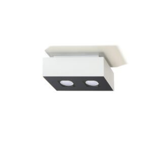 Ceiling Lamp Mono 2 White Cluster Ceiling Lights Great Lighting UK Ltd