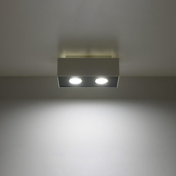 Ceiling Lamp Mono 2 White - Image 3