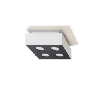 Ceiling Lamp Mono 4 White Cluster Ceiling Lights Great Lighting UK Ltd