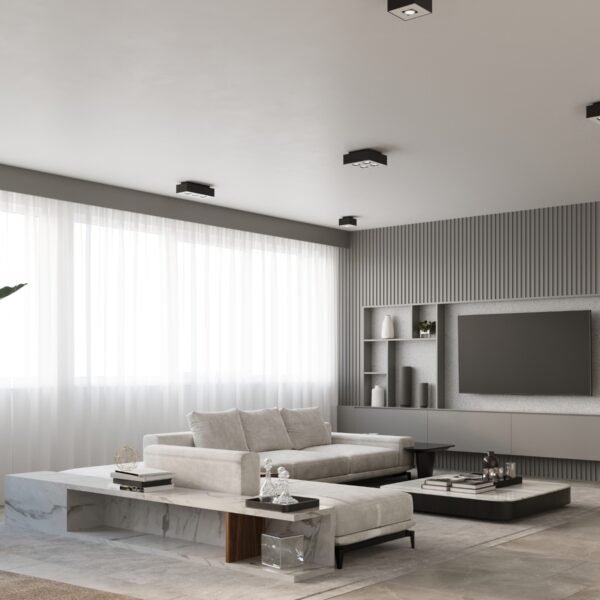 Ceiling Lamp Mono 1 Black - Image 6