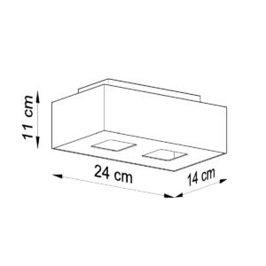 Ceiling Lamp Mono 2 Black Cluster Ceiling Lights Great Lighting UK Ltd