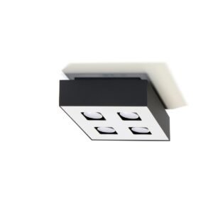 Ceiling Lamp Mono 4 Black Cluster Ceiling Lights Great Lighting UK Ltd