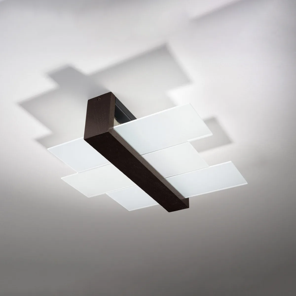 Wooden Ceiling Light Feniks Two Light Dark Wood Cluster Ceiling Lights Great Lighting UK Ltd