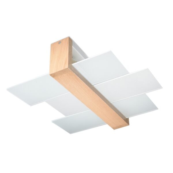 Ceiling Lamp Feniks 2 Natural Wood Modern Ceiling Lights Great Lighting UK Ltd