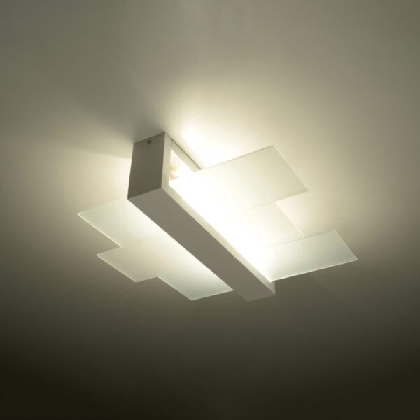 Ceiling Lamp Feniks 2 White Modern Ceiling Lights Great Lighting UK Ltd