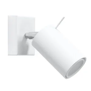 Wall Lamp Ring White Single Wall Lights Great Lighting UK Ltd