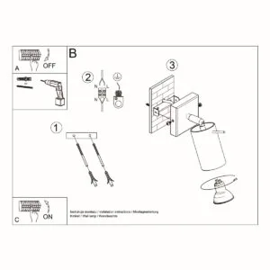 Ring Wall Light - White Switched Wall and Reading Lights Great Lighting UK Ltd