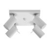 Ceiling Lamp Ring 4 White Cluster Ceiling Lights Great Lighting UK Ltd
