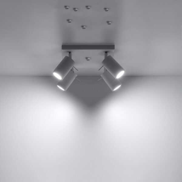Ceiling Lamp Ring 4 White Modern Ceiling Lights Great Lighting UK Ltd