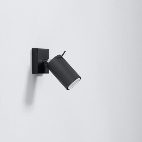 Wall Lamp Ring Black Modern Indoor Wall Lights Great Lighting UK Ltd