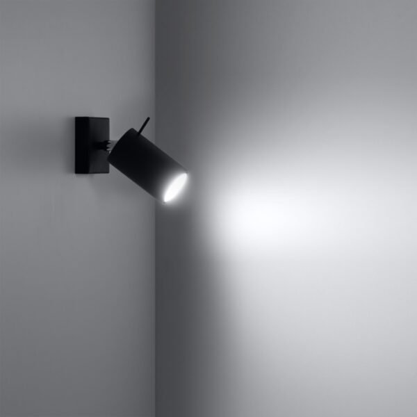 Wall Lamp Ring Black Modern Indoor Wall Lights Great Lighting UK Ltd