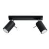 Ceiling Lamp Ring 2 Black Track Lighting Great Lighting UK Ltd