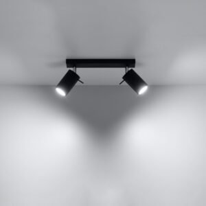 Ceiling Lamp Ring 2 Black Track Lighting Great Lighting UK Ltd