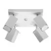 Merida 4-Light Ceiling Bar - White 4 Light Spotlights Great Lighting UK Ltd