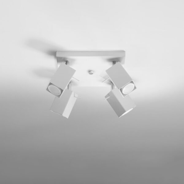 Ceiling Lamp Merida 4 White Cluster Ceiling Lights Great Lighting UK Ltd