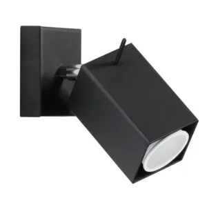 Wall Lamp Merida Black Black Wall Lights Great Lighting UK Ltd
