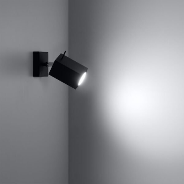 Wall Lamp Merida Black Single Wall Lights Great Lighting UK Ltd