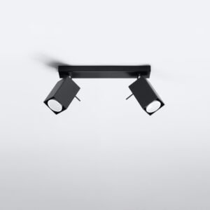 Ceiling Lamp Merida 2 Black Track Lighting Great Lighting UK Ltd
