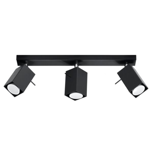 Ceiling Lamp Merida 3 Black Modern Ceiling Lights Great Lighting UK Ltd