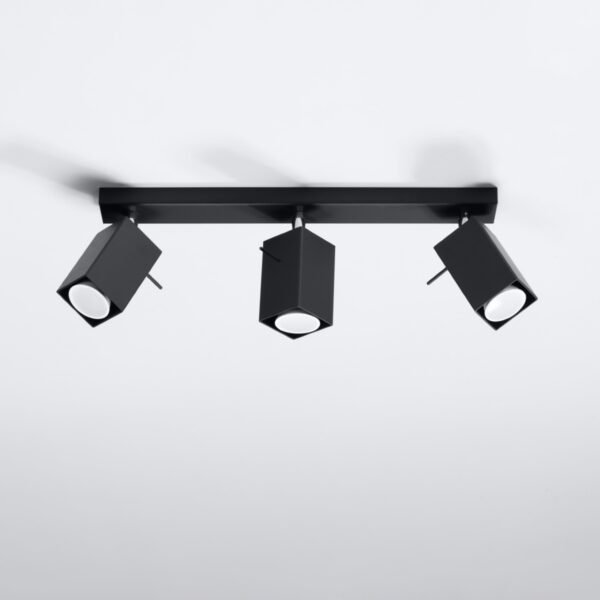Ceiling Lamp Merida 3 Black Modern Ceiling Lights Great Lighting UK Ltd