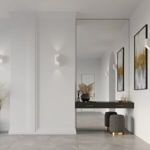 Wall Lamp Penne 30 White New Arrivals Great Lighting UK Ltd