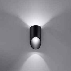 Wall Lamp Penne 20 Black Single Wall Lights Great Lighting UK Ltd