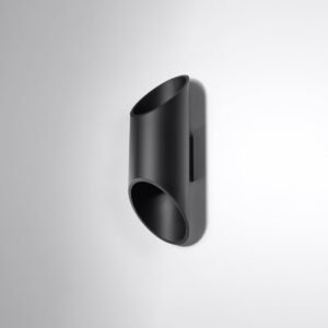 Wall Lamp Penne 30 Black Single Wall Lights Great Lighting UK Ltd