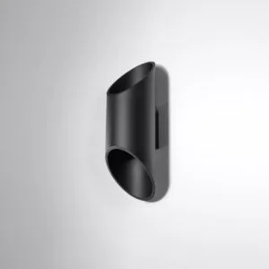 Penne 30cm Wall Light - Black Black Wall Lights Great Lighting UK Ltd