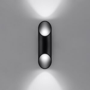 Wall Lamp Penne 30 Black Single Wall Lights Great Lighting UK Ltd