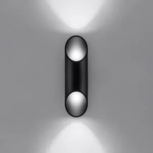 Penne 30cm Wall Light - Black Black Wall Lights Great Lighting UK Ltd