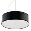 Pendant Lamp Arena 35 Black Shade Pendants Great Lighting UK Ltd