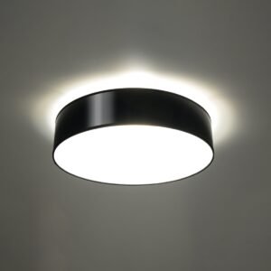 Ceiling Lamp Arena 45 Black Large Ceiling Lights Great Lighting UK Ltd