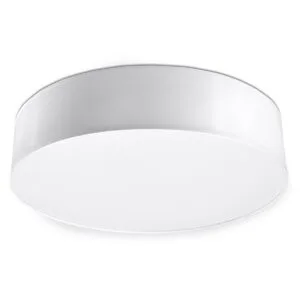 Arena 45cm Round Ceiling Light - White Modern Large Ceiling Lights Great Lighting UK Ltd
