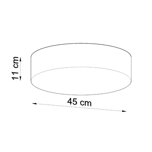 Ceiling Lamp Arena 45 White Modern Ceiling Lights Great Lighting UK Ltd