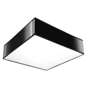 Ceiling Lamp Horus 35 cm dia Black Modern Large Ceiling Lights Great Lighting UK Ltd