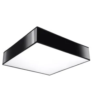 Ceiling Lamp Horus 45 cm dia Black Modern Large Ceiling Lights Great Lighting UK Ltd